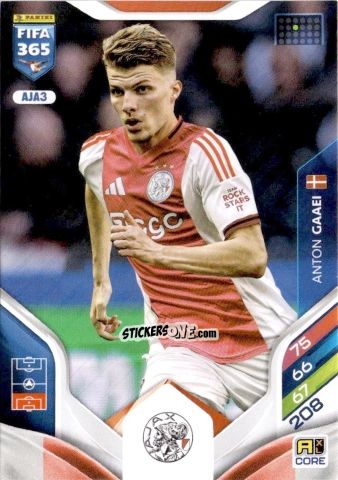 Figurina Anton Gaaei - Fifa 365: 2025-2026. Adrenalyn Xl n. AJA3 - Panini