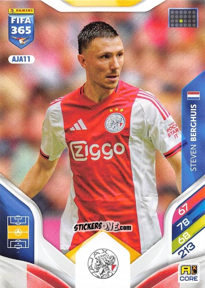 Sticker Steven Berghuis - Fifa 365: 2025-2026. Adrenalyn Xl n. AJA11 - Panini