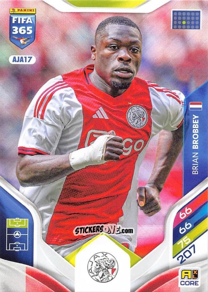 Cromo Brian Brobbey - Fifa 365: 2025-2026. Adrenalyn Xl n. AJA17 - Panini