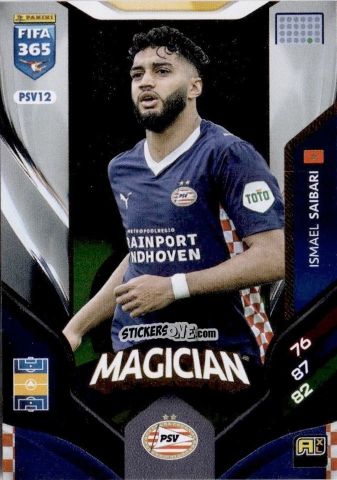 Figurina Ismael Saibari - Fifa 365: 2025-2026. Adrenalyn Xl n. PSV12 - Panini