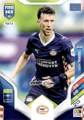 Sticker Ivan Perišić - Fifa 365: 2025-2026. Adrenalyn Xl n. PSV14 - Panini