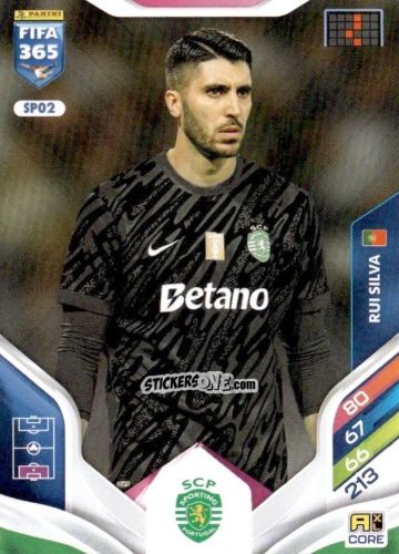 Figurina Rui Silva - Fifa 365: 2025-2026. Adrenalyn Xl n. SPO2 - Panini