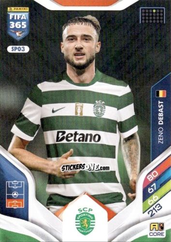 Cromo Zeno Debast - Fifa 365: 2025-2026. Adrenalyn Xl n. SPO3 - Panini