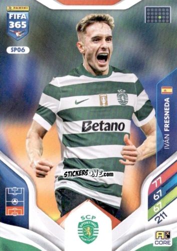 Cromo Iván Fresneda - Fifa 365: 2025-2026. Adrenalyn Xl n. SPO6 - Panini