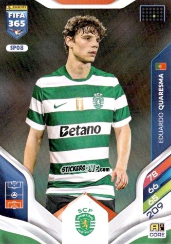 Sticker Eduardo Quaresma - Fifa 365: 2025-2026. Adrenalyn Xl n. SPO8 - Panini