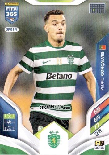 Figurina Pedro Gonçalves - Fifa 365: 2025-2026. Adrenalyn Xl n. SPO14 - Panini