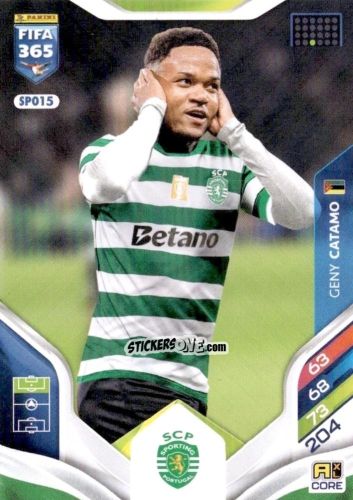 Figurina Geny Catamo - Fifa 365: 2025-2026. Adrenalyn Xl n. SPO15 - Panini