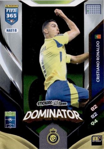 Sticker Cristiano Ronaldo - Fifa 365: 2025-2026. Adrenalyn Xl n. NAS18 - Panini