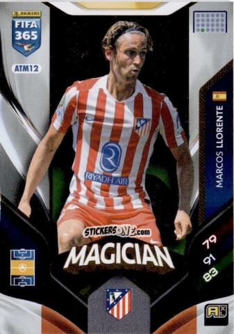 Cromo Marcos Llorente - Fifa 365: 2025-2026. Adrenalyn Xl n. ATM12 - Panini