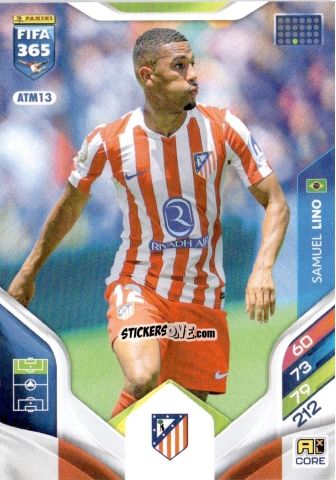 Cromo Samuel Lino - Fifa 365: 2025-2026. Adrenalyn Xl n. ATM13 - Panini
