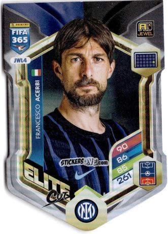 Cromo Francesco Acerbi - Fifa 365: 2025-2026. Adrenalyn Xl n. JWL4 - Panini