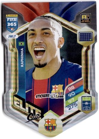Cromo Raphinha - Fifa 365: 2025-2026. Adrenalyn Xl n. JWL7 - Panini