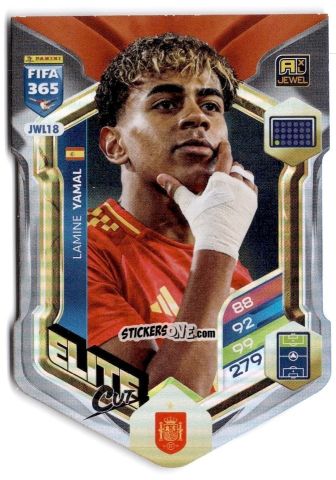 Cromo Lamine Yamal - Fifa 365: 2025-2026. Adrenalyn Xl n. JWL18 - Panini