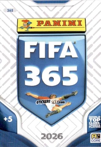 Cromo FIFA 365 Logo - Fifa 365: 2025-2026. Adrenalyn Xl n. PF365 - Panini