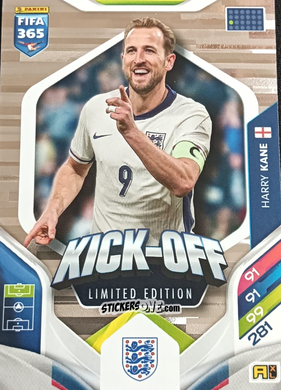 Cromo Harry Kane - FIFA 365: 2025-2026. Adrenalyn XL
 n. LE-HK - Panini