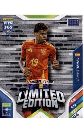 Cromo Lamine Yamal - Fifa 365: 2025-2026. Adrenalyn Xl n. LE-64 - Panini