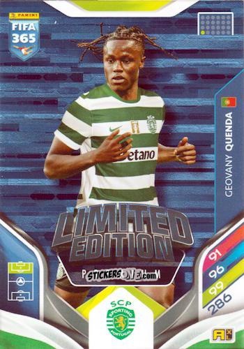 Sticker Geovany Quenda - Fifa 365: 2025-2026. Adrenalyn Xl n. LEP-4 - Panini