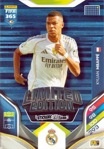 Figurina Kylian Mbappé - Fifa 365: 2025-2026. Adrenalyn Xl n. LEP-7 - Panini