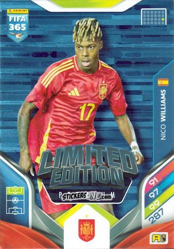 Sticker Nico Williams - Fifa 365: 2025-2026. Adrenalyn Xl n. LEP-12 - Panini
