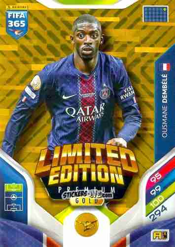 Sticker Ousmane Dembélé - Fifa 365: 2025-2026. Adrenalyn Xl n. LEPG-2 - Panini