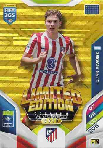 Cromo Julian Alvarez - Fifa 365: 2025-2026. Adrenalyn Xl n. LEPG-3 - Panini