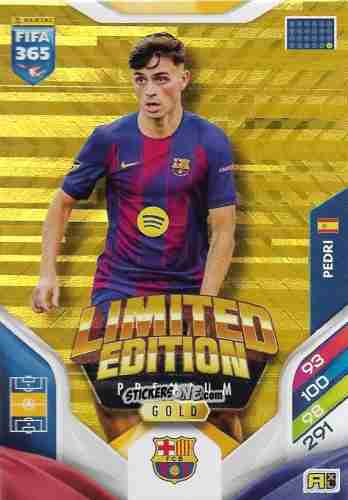 Cromo Pedri - Fifa 365: 2025-2026. Adrenalyn Xl n. LEPG-4 - Panini