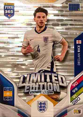 Cromo  Declan Rice  - Fifa 365: 2025-2026. Adrenalyn Xl n. XXL-22 - Panini