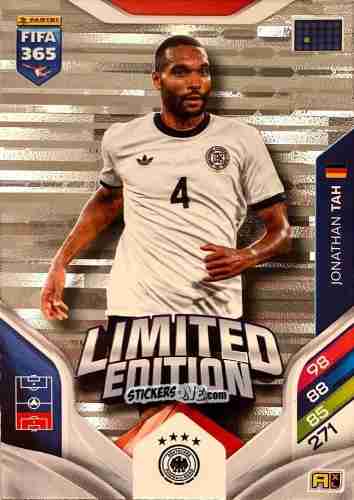 Figurina Jonathan tah - Fifa 365: 2025-2026. Adrenalyn Xl n. XXL-26 - Panini