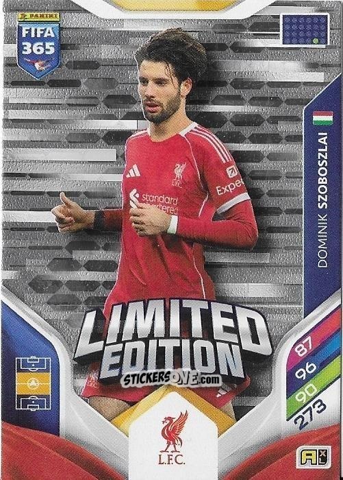Sticker  Dominik Szoboszlai  - Fifa 365: 2025-2026. Adrenalyn Xl n. LE-3 - Panini