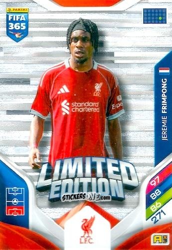 Figurina  Jeremie Frimpong  - Fifa 365: 2025-2026. Adrenalyn Xl n. LE-5 - Panini
