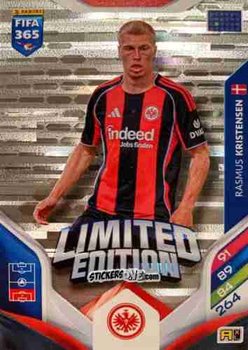 Figurina  Rasmus Kristensen  - Fifa 365: 2025-2026. Adrenalyn Xl n. LE-25 - Panini