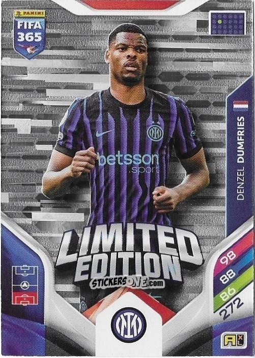 Cromo  Denzel Dumfries  - Fifa 365: 2025-2026. Adrenalyn Xl n. LE-27 - Panini