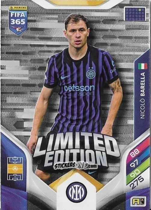 Cromo  Nicoló Barella  - Fifa 365: 2025-2026. Adrenalyn Xl n. LE-30 - Panini