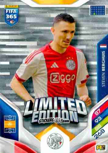 Sticker  Steven Berghuis  - Fifa 365: 2025-2026. Adrenalyn Xl n. LE-41 - Panini