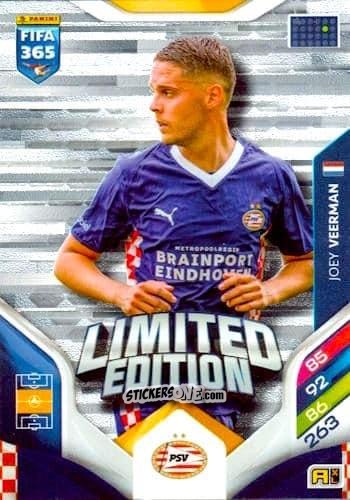 Sticker  Joey Veerman  - Fifa 365: 2025-2026. Adrenalyn Xl n. LE-49 - Panini