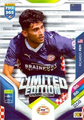 Cromo Ricardo Pepi - Fifa 365: 2025-2026. Adrenalyn Xl n. LE-52 - Panini
