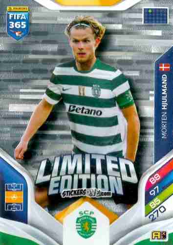Figurina  Morten Hjulmand  - Fifa 365: 2025-2026. Adrenalyn Xl n. LE-56 - Panini