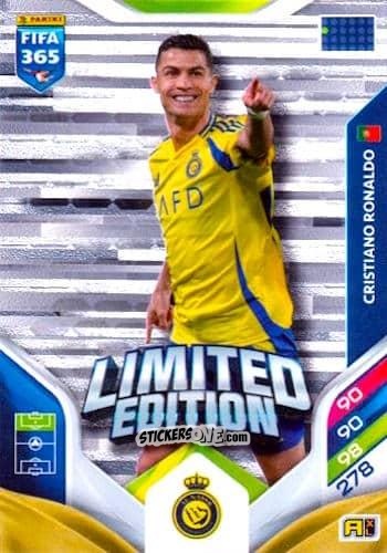 Sticker  Cristiano Ronaldo  - Fifa 365: 2025-2026. Adrenalyn Xl n. LE-60 - Panini