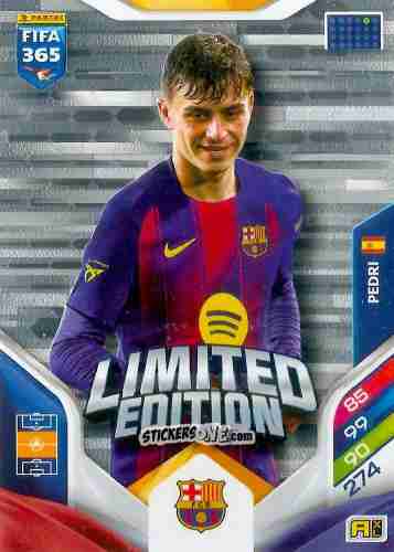 Cromo Pedri  - Fifa 365: 2025-2026. Adrenalyn Xl n. LE-65 - Panini