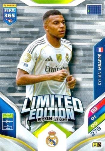 Figurina Kylian Mbappé  - Fifa 365: 2025-2026. Adrenalyn Xl n. LE-73 - Panini