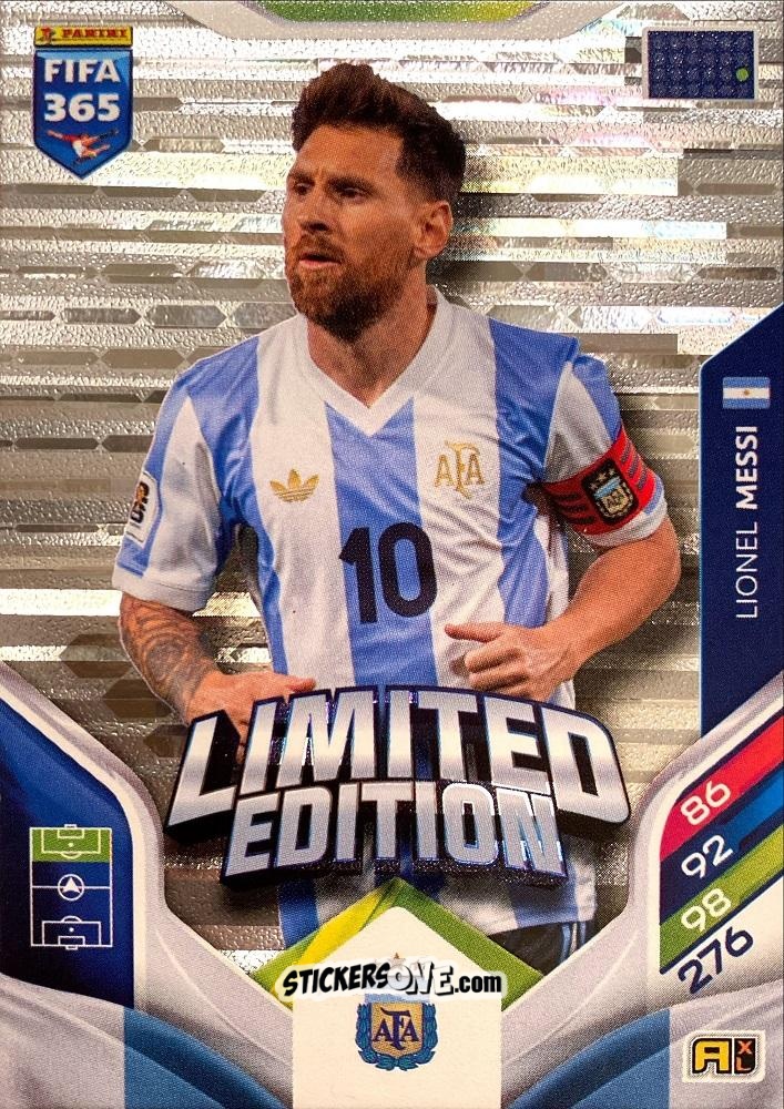 Sticker Lionel Messi  - Fifa 365: 2025-2026. Adrenalyn Xl n. LE-78 - Panini