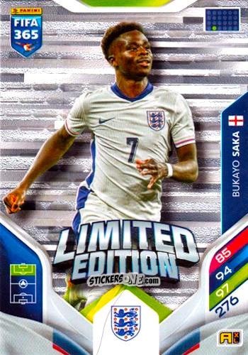Sticker Bukayo Saka  - Fifa 365: 2025-2026. Adrenalyn Xl n. LE-81 - Panini