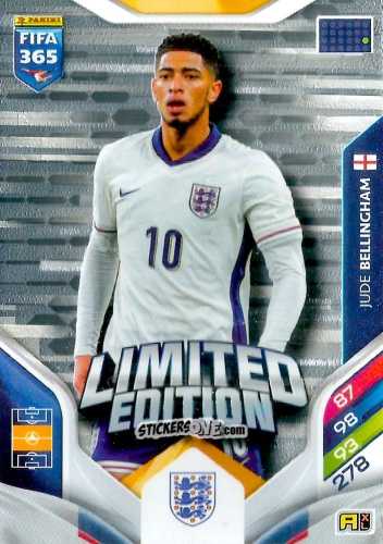 Figurina Jude Bellingham  - Fifa 365: 2025-2026. Adrenalyn Xl n. LE-83 - Panini