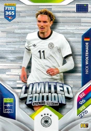 Cromo Nick Woltemade  - Fifa 365: 2025-2026. Adrenalyn Xl n. LE-89 - Panini