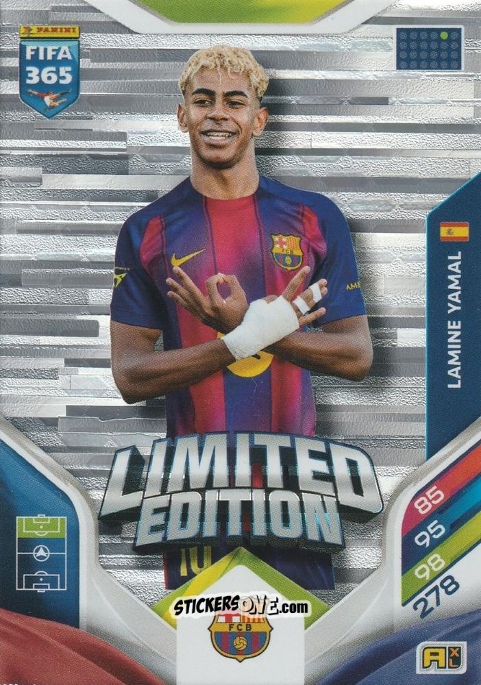 Sticker Lamine Yamal - Fifa 365: 2025-2026. Adrenalyn Xl n. LE-93 - Panini