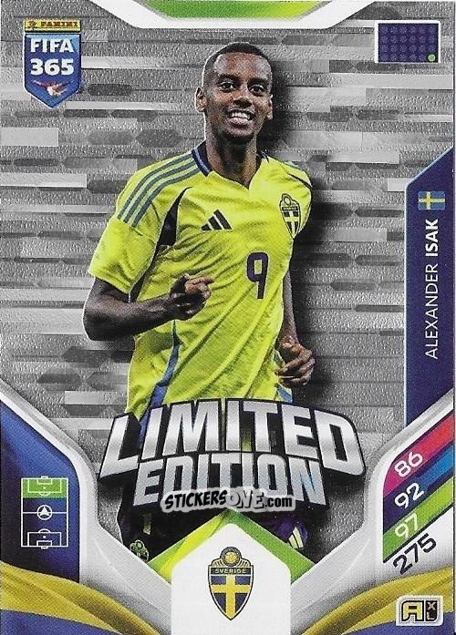 Figurina Alexander Isak  - Fifa 365: 2025-2026. Adrenalyn Xl n. LE-96 - Panini