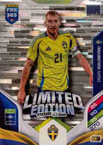 Sticker Dejan Kulusevski  - Fifa 365: 2025-2026. Adrenalyn Xl n. LE-97 - Panini