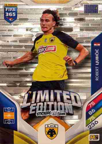 Sticker Robert Ljubicic - Fifa 365: 2025-2026. Adrenalyn Xl n. LE-131 - Panini