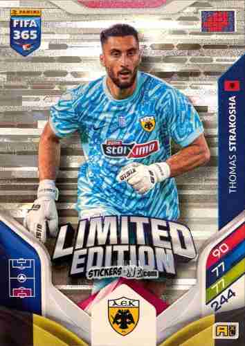 Cromo Thomas Strakosha - Fifa 365: 2025-2026. Adrenalyn Xl n. LE-133 - Panini