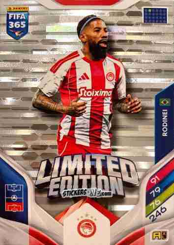 Cromo Rodinei - Fifa 365: 2025-2026. Adrenalyn Xl n. LE-142 - Panini